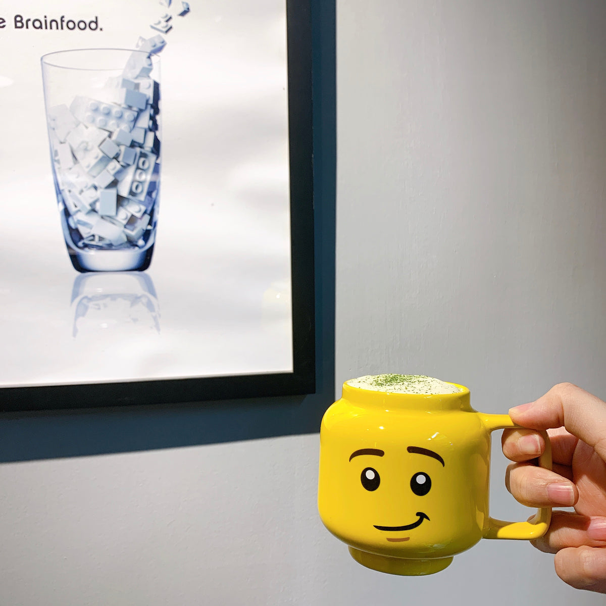 Smirking Yellow Emoji Ceramic Coffee/Tea/Milk Mug