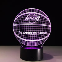 Thumbnail for NBA LOS ANGELES LAKERS 3D LED LIGHT LAMP