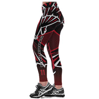 Thumbnail for ATLANTA FALCONS Women's Yoga Pants 3D Allover Print Legging