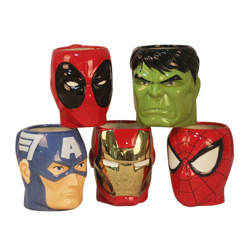 Marvel Avengers Fanbase Ceramic Coffee/Tea Mugs