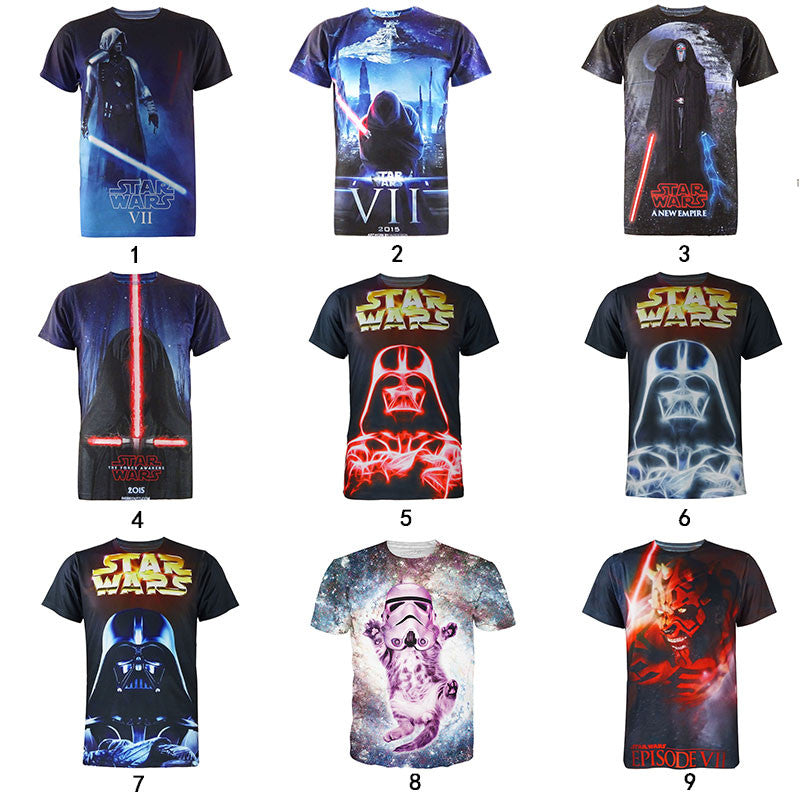 Star Wars Allover 3D Print Tshirts - TshirtNow.net - 5