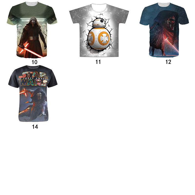 Star Wars Allover 3D Print Tshirts - TshirtNow.net - 6