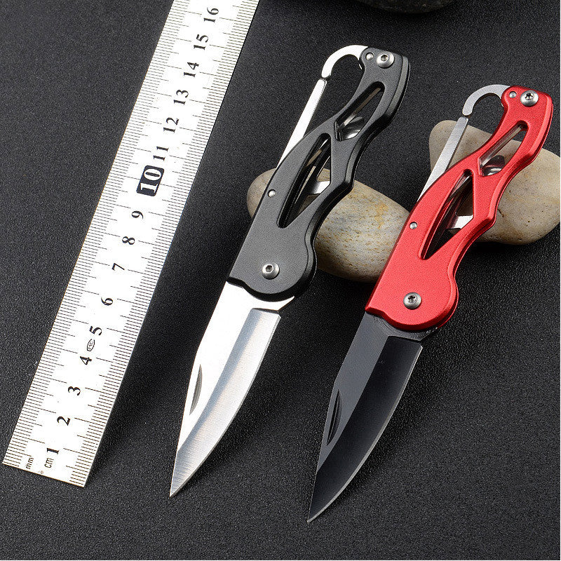 Pocket Survival Rescue Folding Camping Mini Keychain Tactical Hunting Outdoor Knife