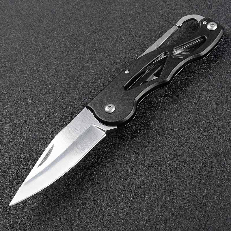 Pocket Survival Rescue Folding Camping Mini Keychain Tactical Hunting Outdoor Knife