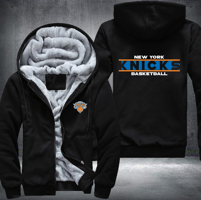 NBA NEW YORK KNICKS THICK FLEECE JACKET