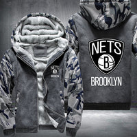 Thumbnail for NBA BROOKLYN NETS THICK FLEECE JACKET