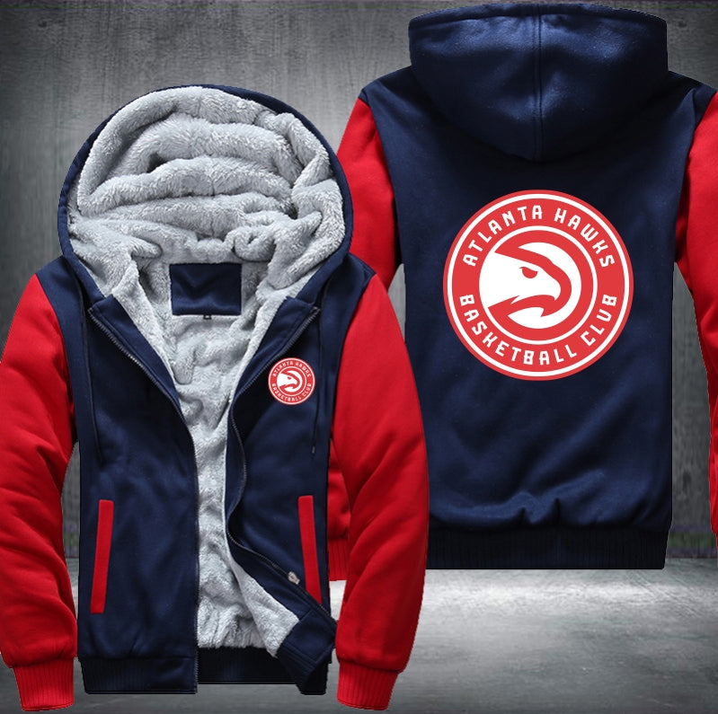 NBA ATLANTA HAWKS THICK FLEECE JACKET