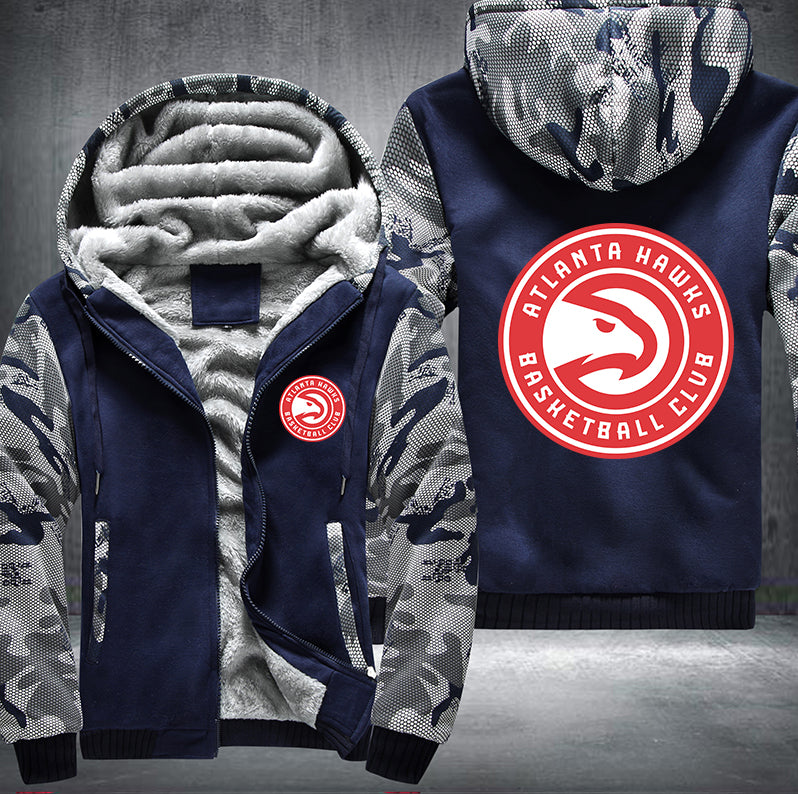 NBA ATLANTA HAWKS THICK FLEECE JACKET