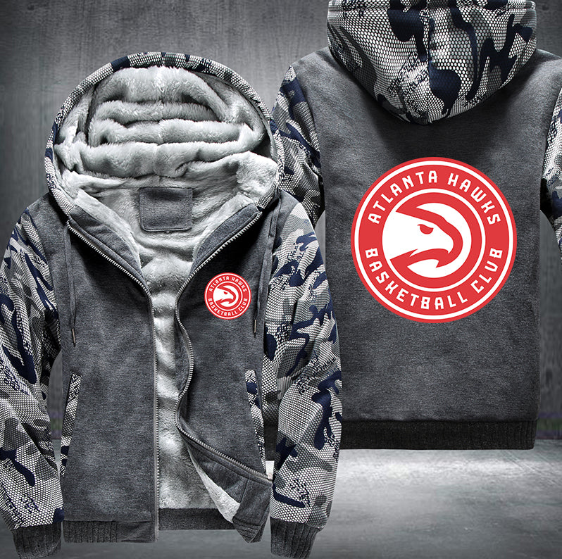 NBA ATLANTA HAWKS THICK FLEECE JACKET