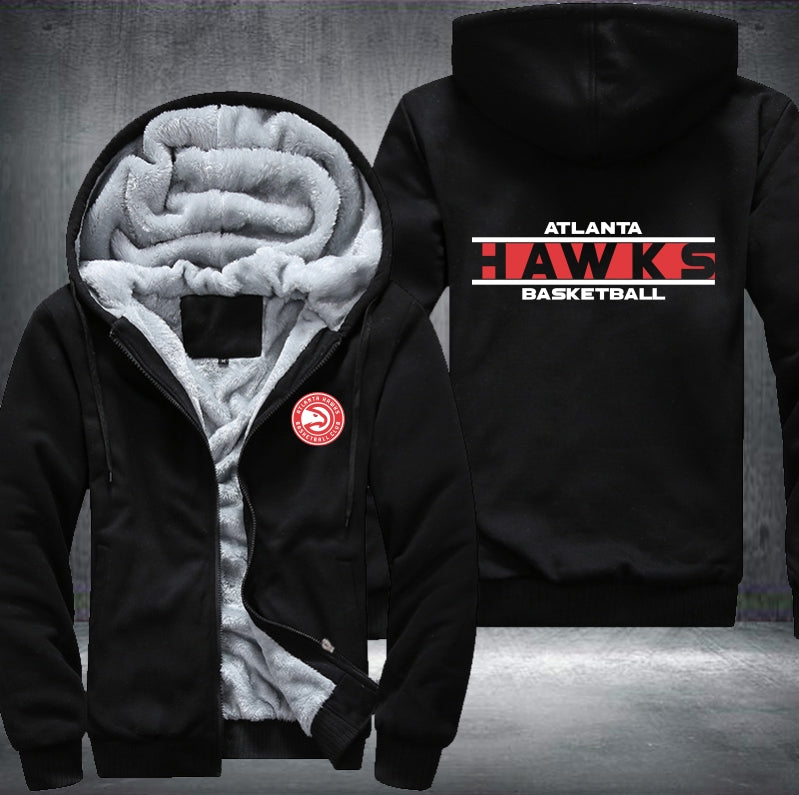 NBA ATLANTA HAWKS THICK FLEECE JACKET