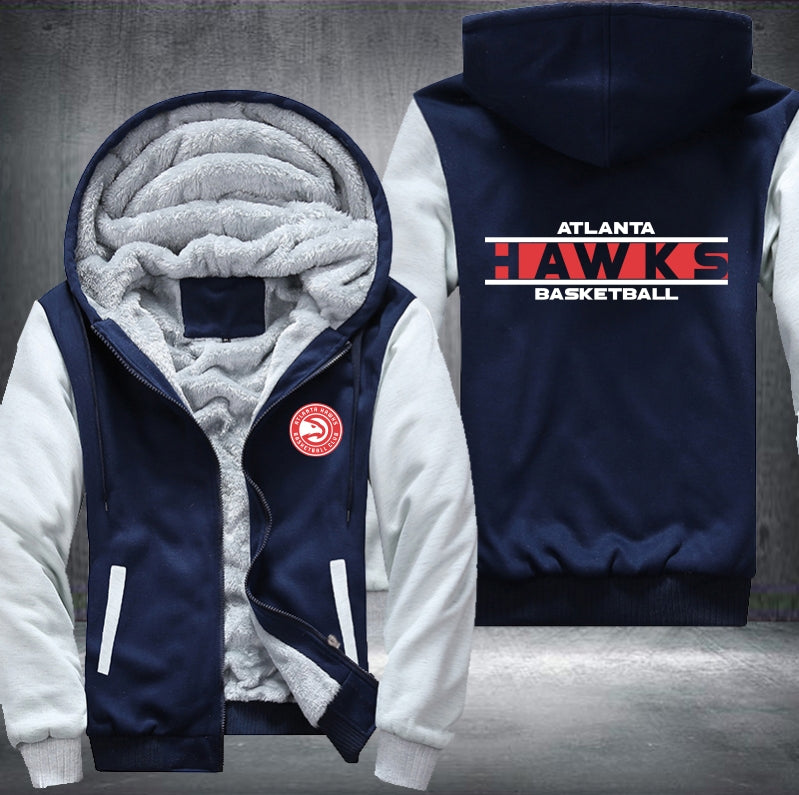 NBA ATLANTA HAWKS THICK FLEECE JACKET