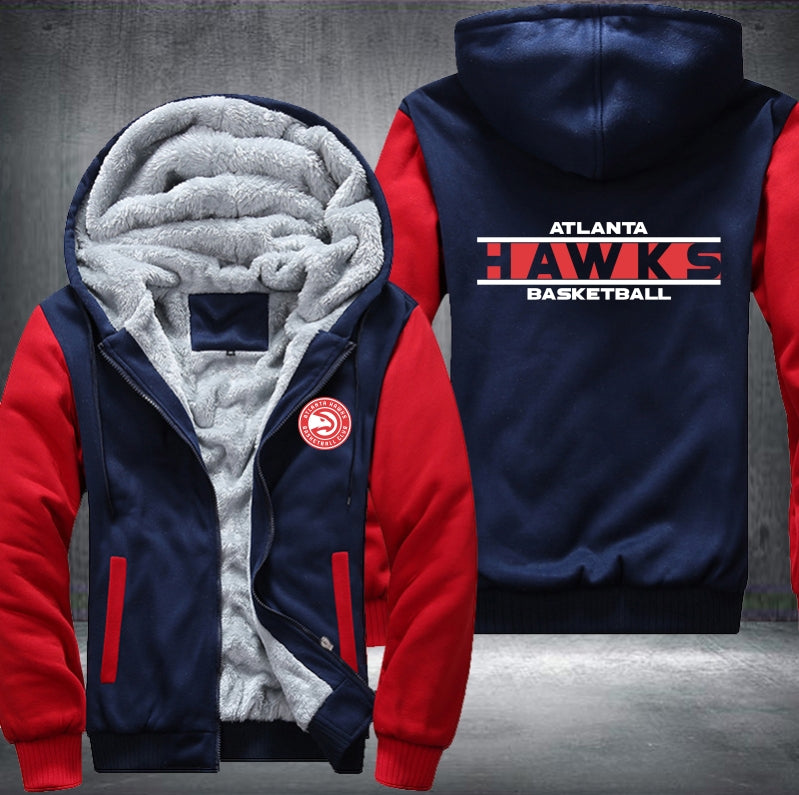 NBA ATLANTA HAWKS THICK FLEECE JACKET