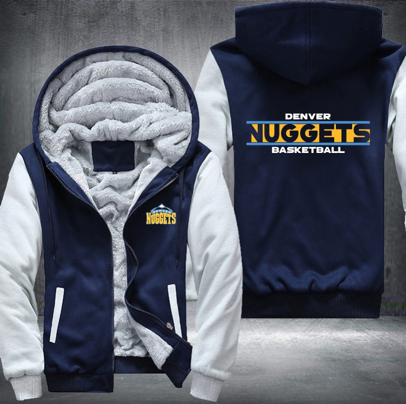 NBA DENVER NUGGETS THICK FLEECE JACKET