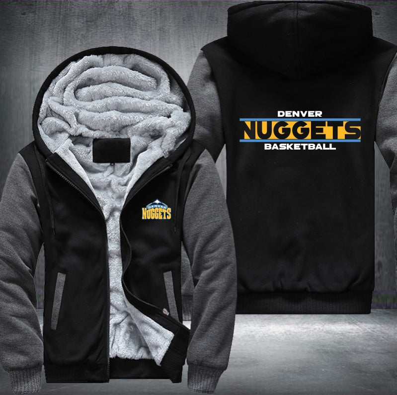NBA DENVER NUGGETS THICK FLEECE JACKET