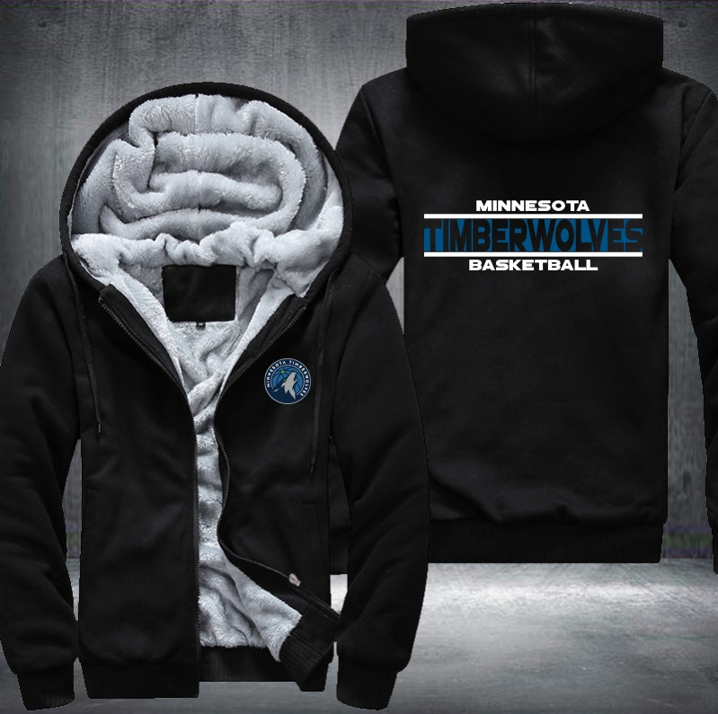 NBA MINNESOTA TIMBERWOLVES THICK FLEECE JACKET