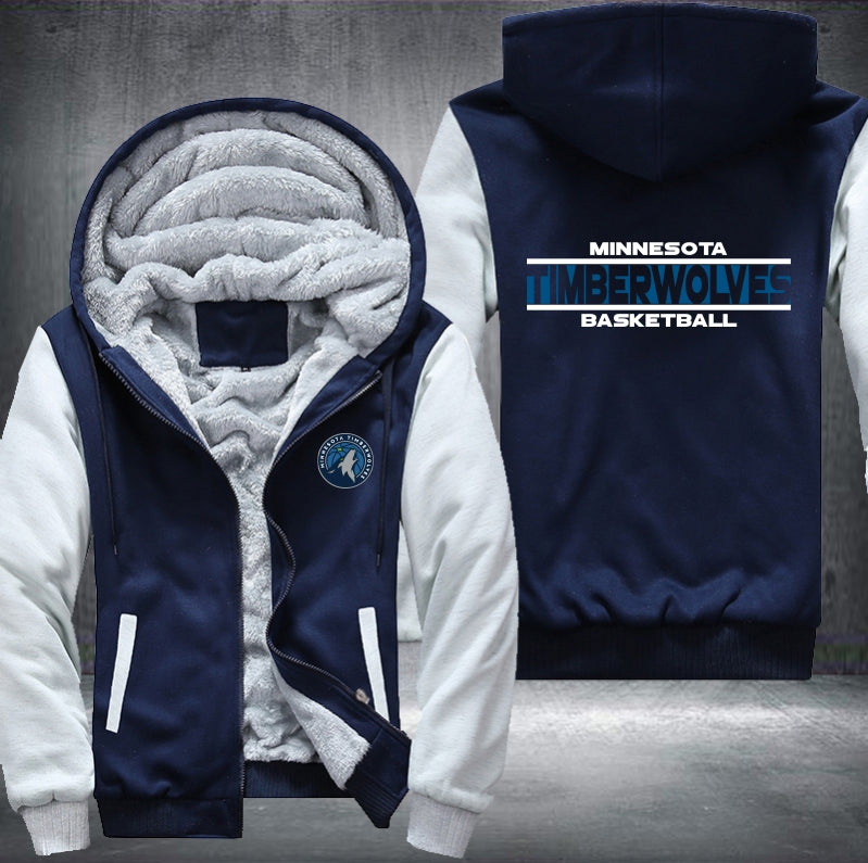 NBA MINNESOTA TIMBERWOLVES THICK FLEECE JACKET