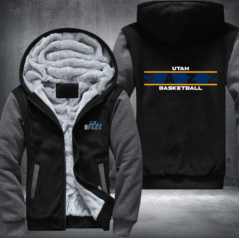 NBA UTAH JAZZ THICK FLEECE JACKET