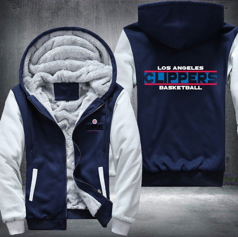 NBA L.A. CLIPPERS THICK FLEECE JACKET