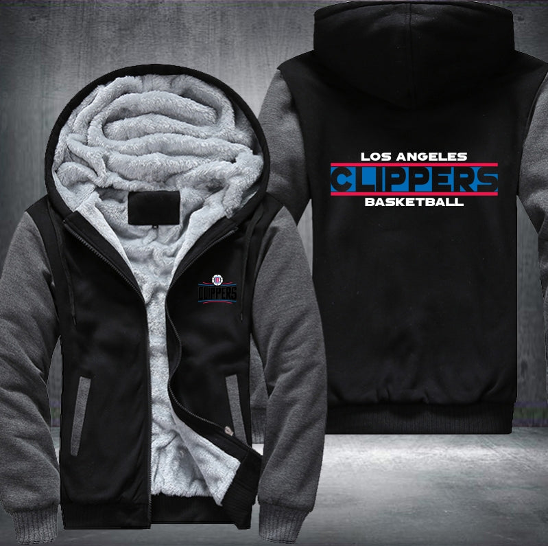 NBA L.A. CLIPPERS THICK FLEECE JACKET