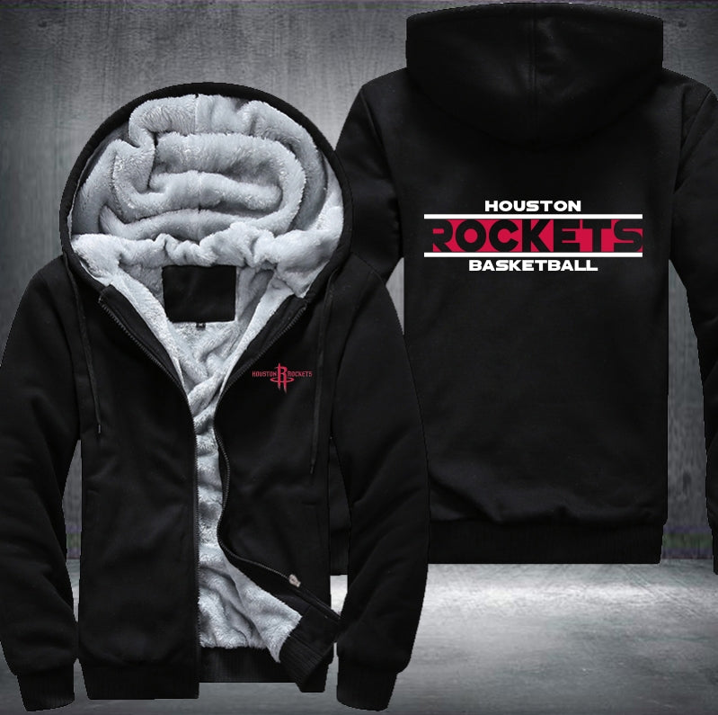 NBA HOUSTON ROCKETS THICK FLEECE JACKET