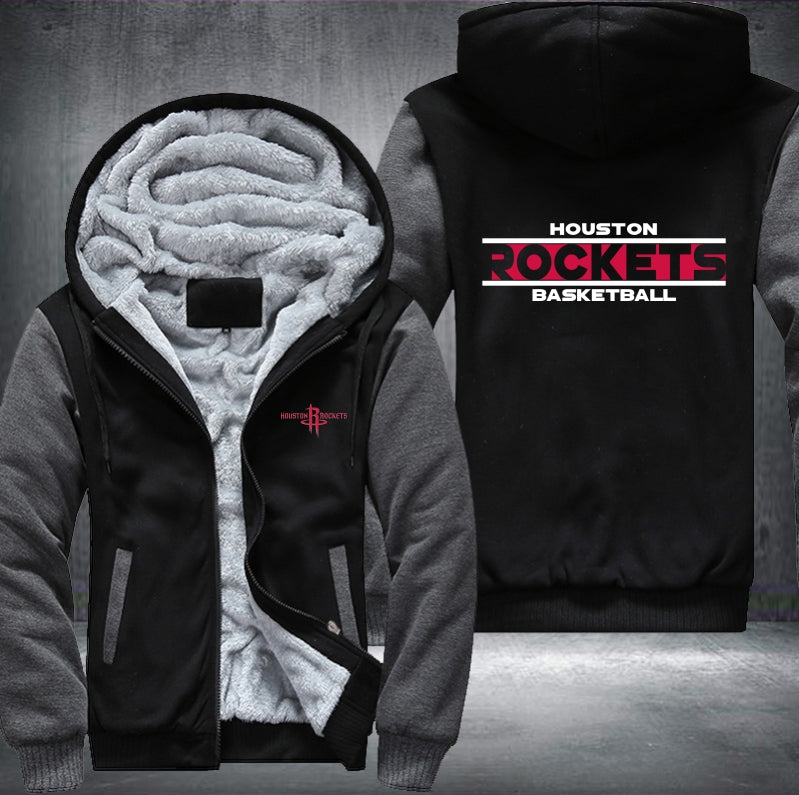 NBA HOUSTON ROCKETS THICK FLEECE JACKET