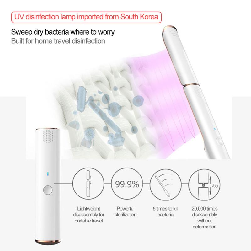 UV Germicidal Foldable Disinfection Lamp Wand