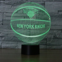 Thumbnail for NBA NEW YORK KNICKS 3D LED LIGHT LAMP