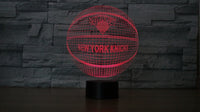 Thumbnail for NBA NEW YORK KNICKS 3D LED LIGHT LAMP