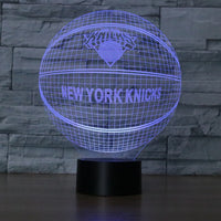 Thumbnail for NBA NEW YORK KNICKS 3D LED LIGHT LAMP