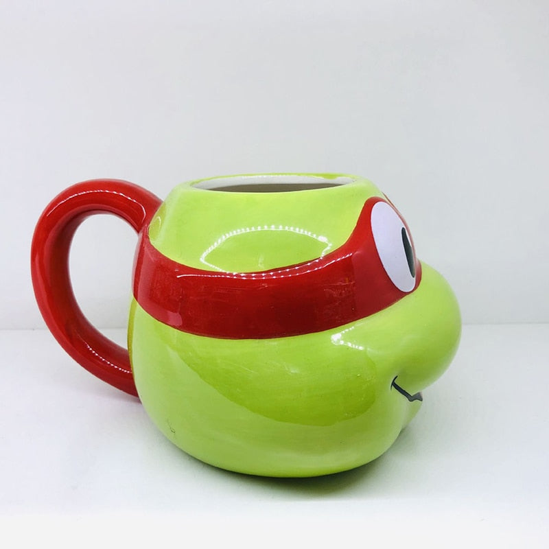 Cute Ninja Turtle Ceramic Coffee/Tea/Milk Cup - Ideal gift for kids