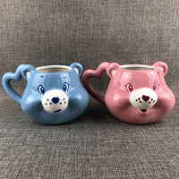 Thumbnail for Teddy Panda Ceramic Coffee/Tea Mugs with Heart Handle