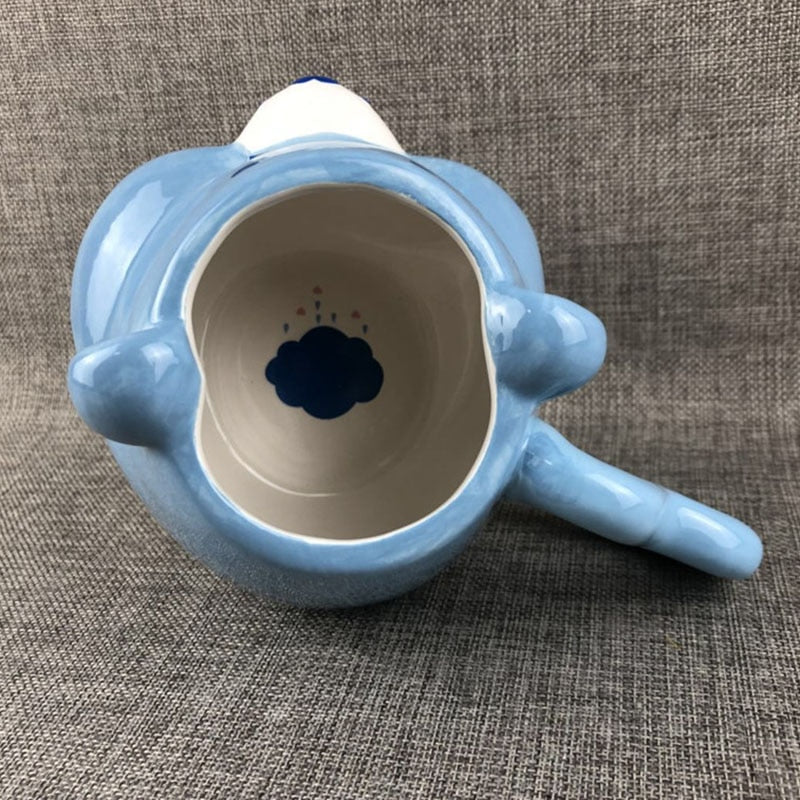 Teddy Panda Ceramic Coffee/Tea Mugs with Heart Handle