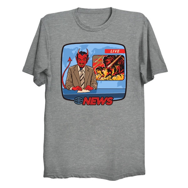 Devil's Newscast Tshirt