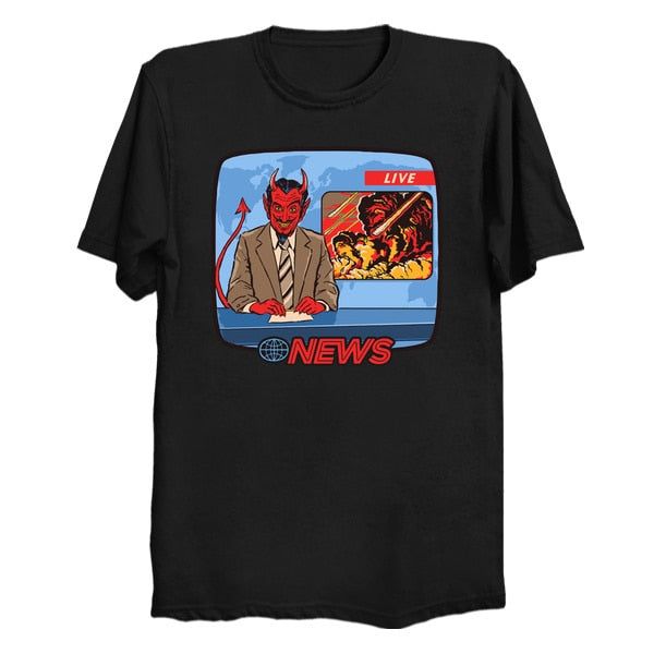 Devil's Newscast Tshirt