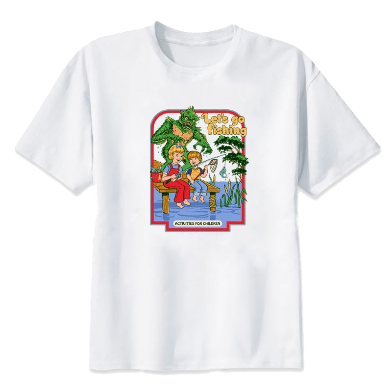 Childhood Let's Go Fishing Tshirt