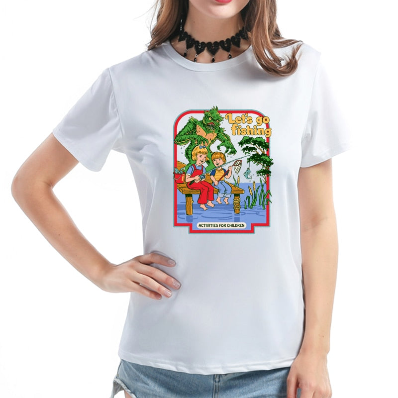 Childhood Let's Go Fishing Tshirt