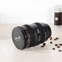 Thumbnail for Hard Plastic Coffee/Tea Mug alike SLR Camera Lens 24 105mm 1:1 Scale with openable lid