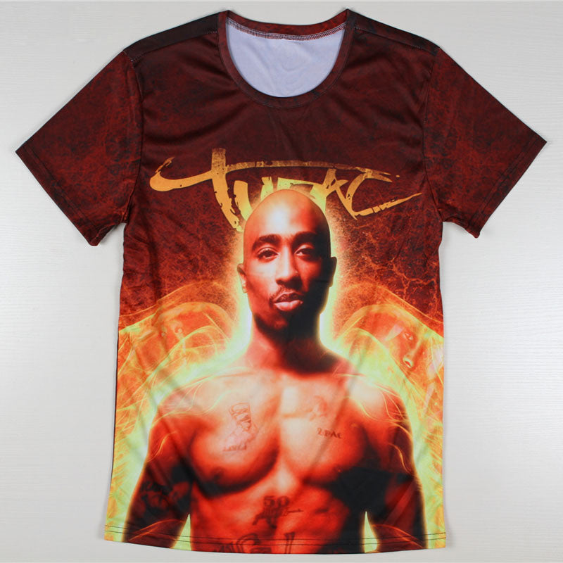 Tupac Shakur All over 3D print tshirt - TshirtNow.net - 2