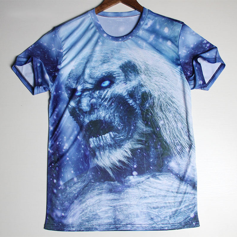 Game Of Thrones Night's King Of Winter Allover 3D Print Tshirt - TshirtNow.net