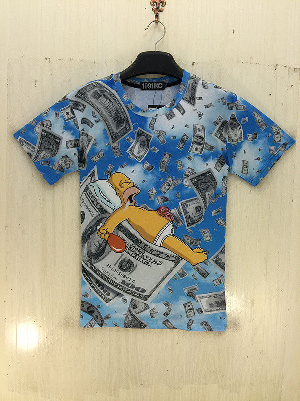 The Simpsons Homer Simpson Perfect Dream Allover Print Tshirt - TshirtNow.net - 3