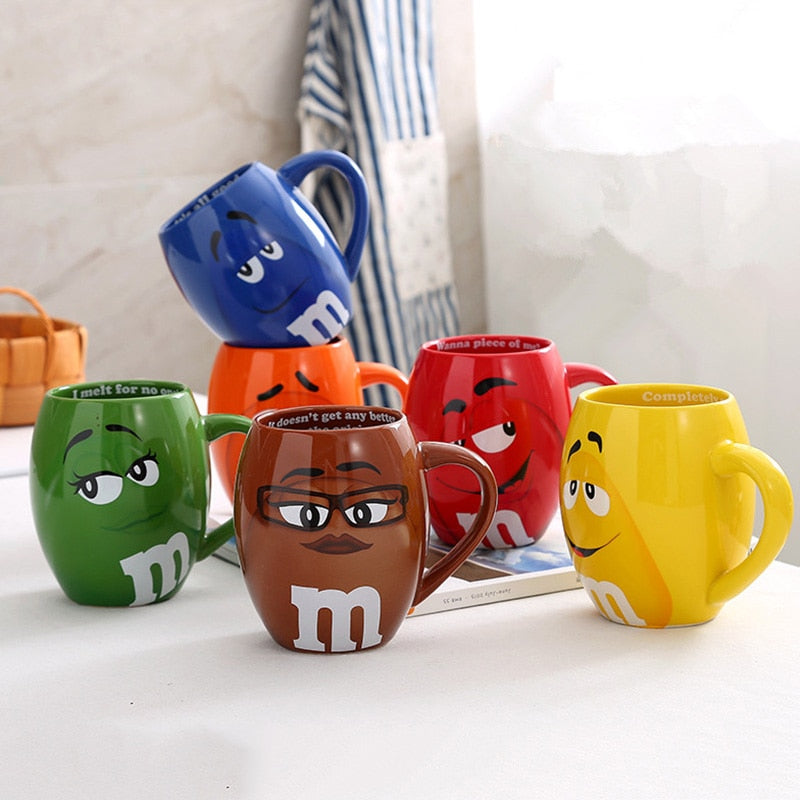 Creative And Stylish All New Beans Expression Ceramic Coffee/Tea Mugs
