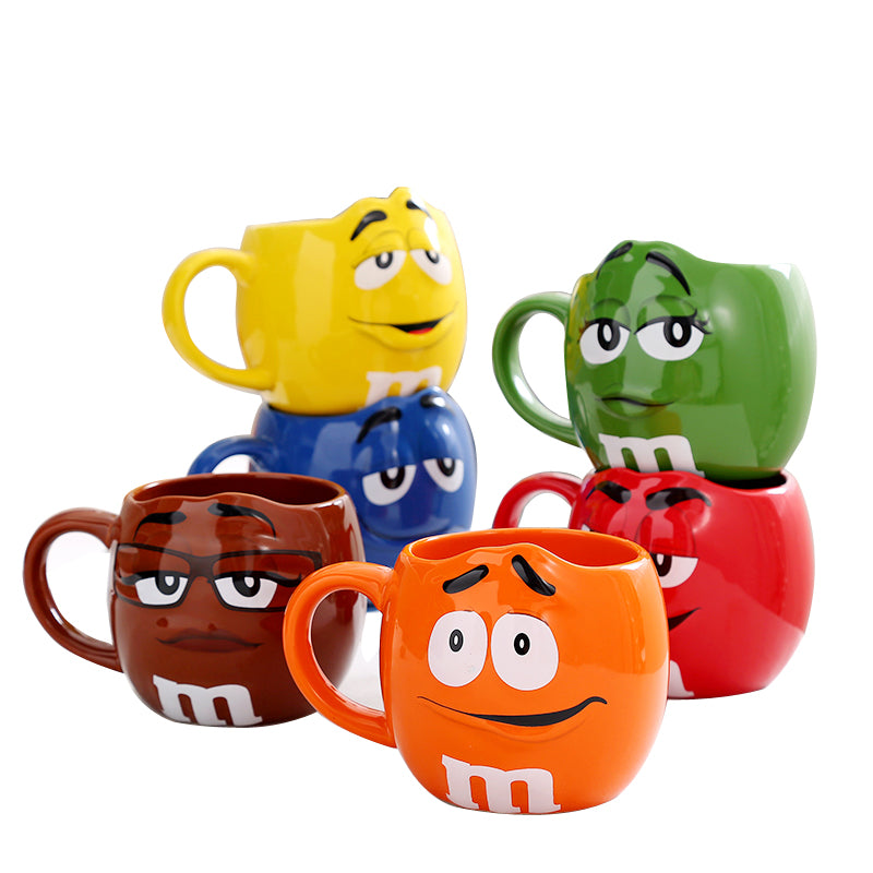 Creative And Stylish All New Beans Expression Ceramic Coffee/Tea Mugs