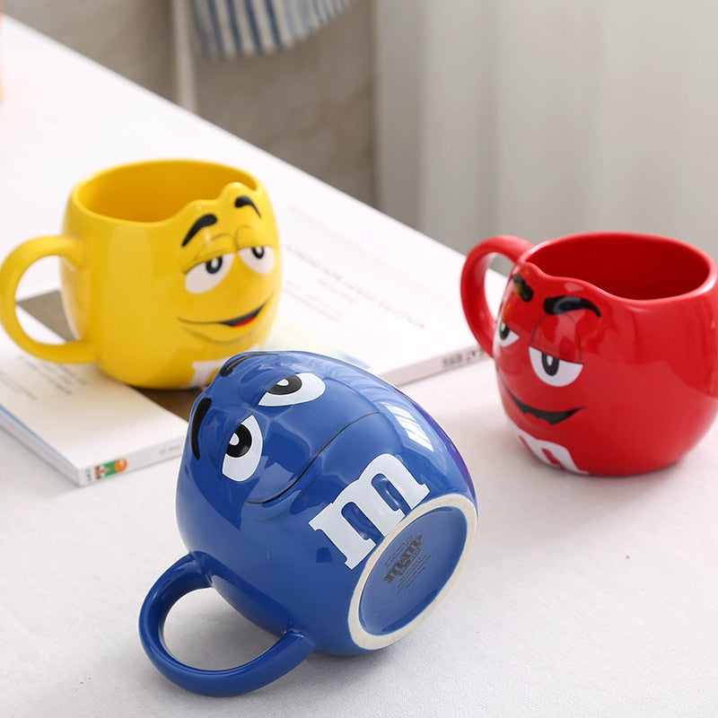 Creative And Stylish All New Beans Expression Ceramic Coffee/Tea Mugs