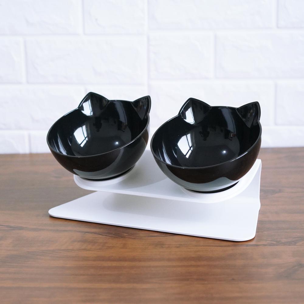 Anti-Vomiting and Non-Slip Orthopedic Cat Bowl With Raised Stand