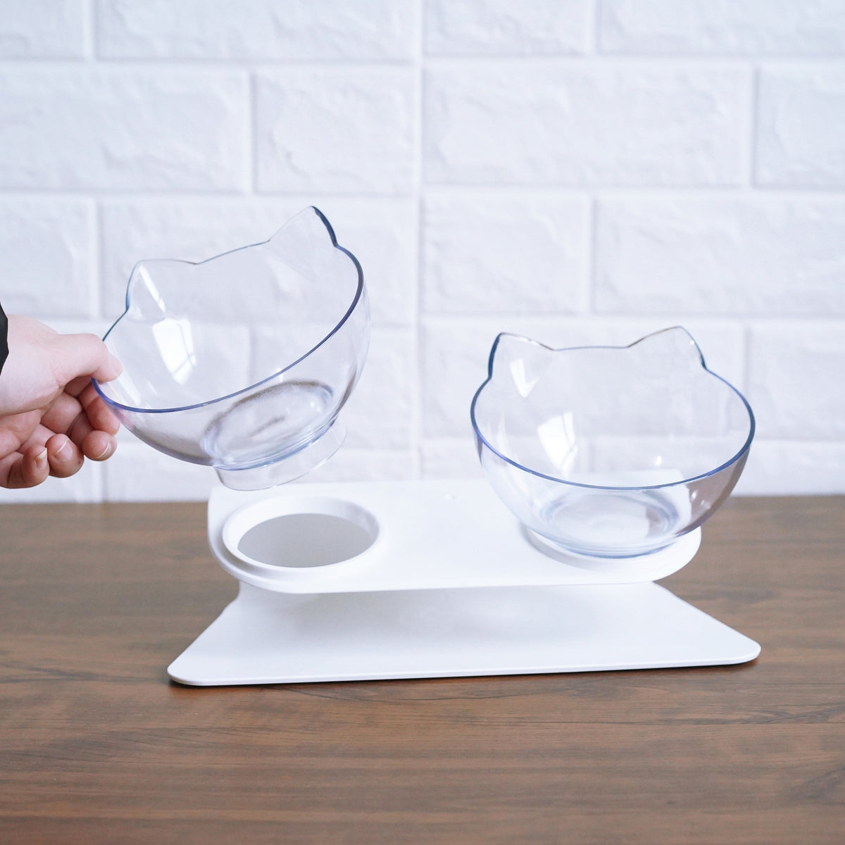 Anti-Vomiting and Non-Slip Orthopedic Cat Bowl With Raised Stand