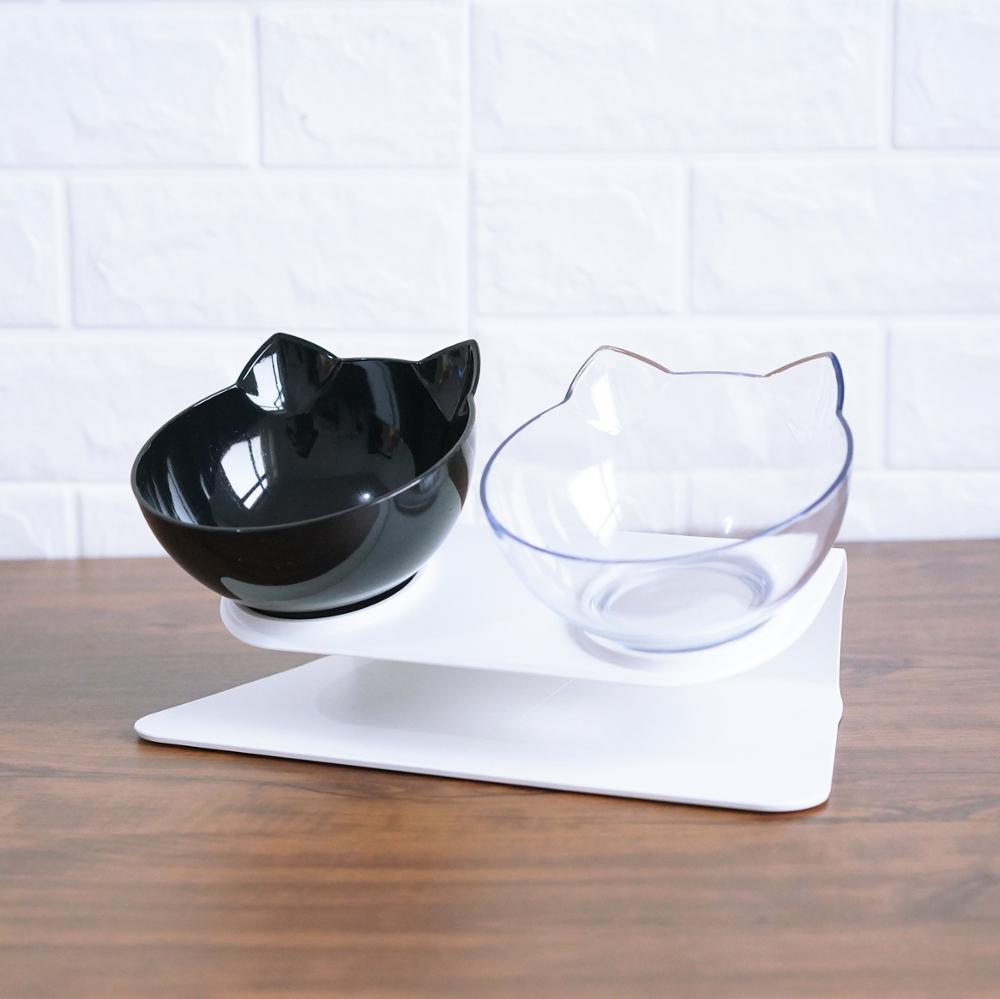 Anti-Vomiting and Non-Slip Orthopedic Cat Bowl With Raised Stand