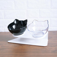 Thumbnail for Anti-Vomiting and Non-Slip Orthopedic Cat Bowl With Raised Stand