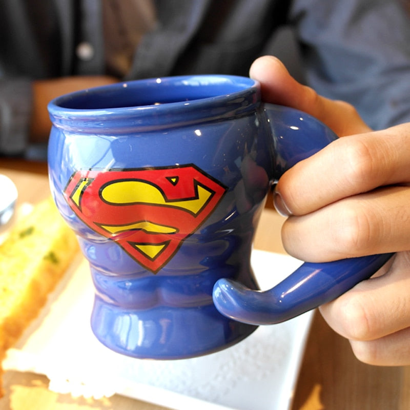 Superman Hero Macho Ceramic Glass Coffee/Tea mug