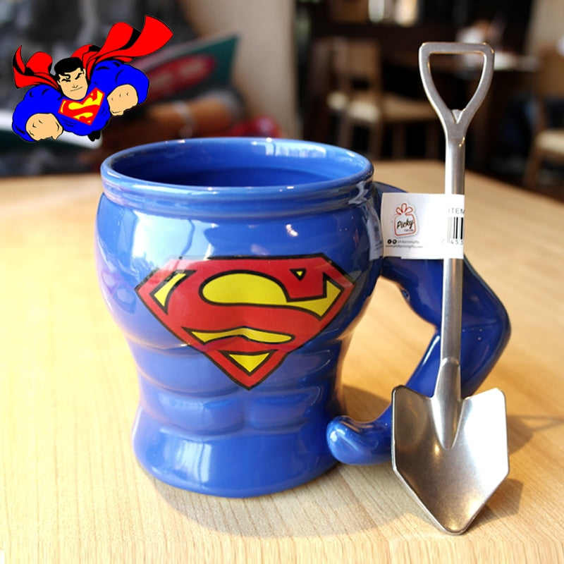 Superman Hero Macho Ceramic Glass Coffee/Tea mug