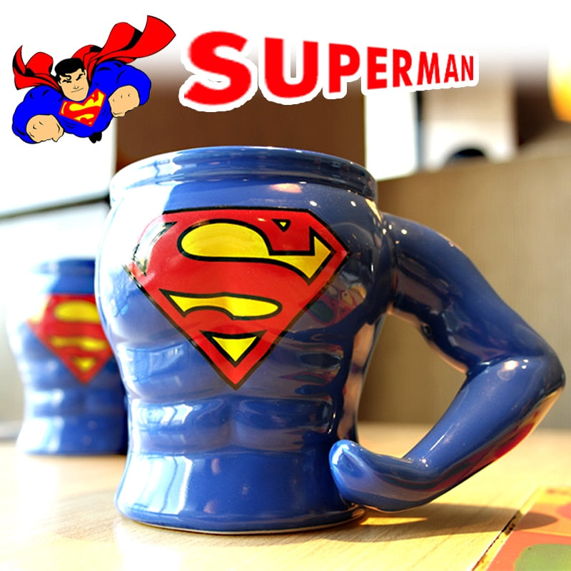 Superman Hero Macho Ceramic Glass Coffee/Tea mug